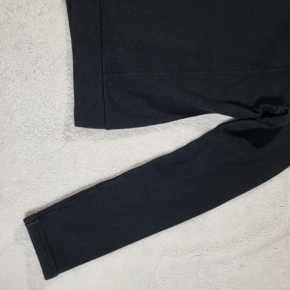 Marc O'Polo Womens Asymmetric Zip Long Sleeve Solid Black Sweatshirt Size Large - Picture 13 of 13